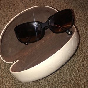 Coach sunglasses with original case